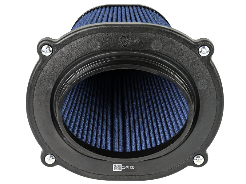 aFe Quantum Pro-5 R Air Filter Inverted Top - 5.5inx4.25in Flange x 9in Height - Oiled P5R-thumbmail-4