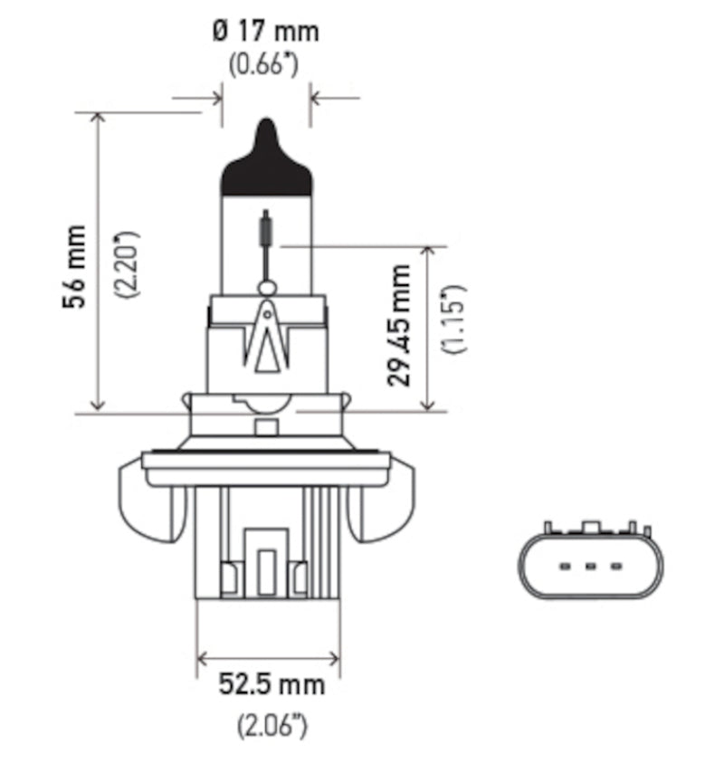 Hella Bulb H13 12V 60/55W P264T T4-thumbmail-3