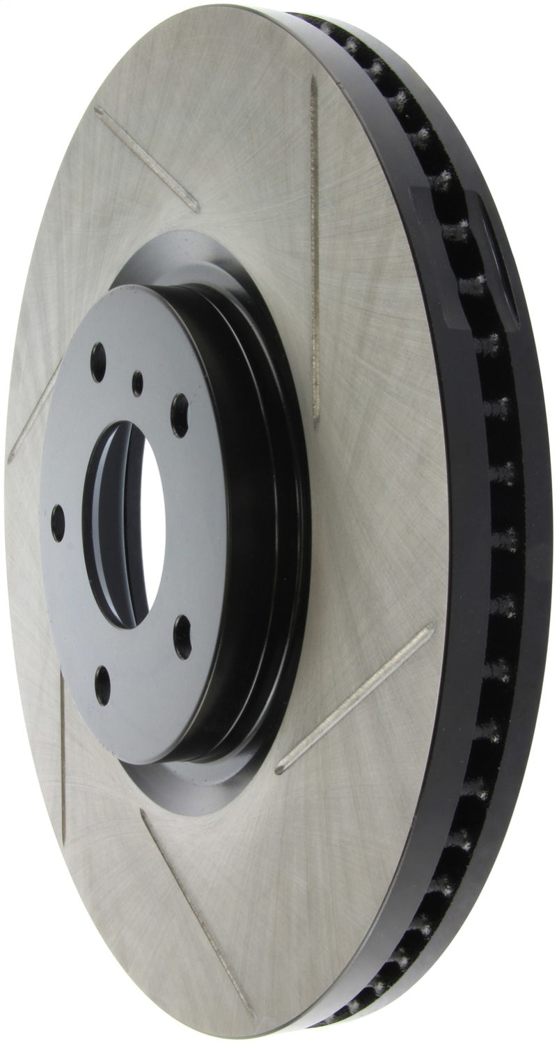 StopTech Power Slot 07-08 Infiniti G35 2WD / 08 G37 Coupe SportStop Slotted Front Left Rotor-thumbmail-5