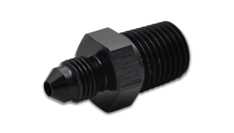 Vibrant -4AN to 1/4in NPT Straight Adapter Fitting - Aluminum-thumbmail-1