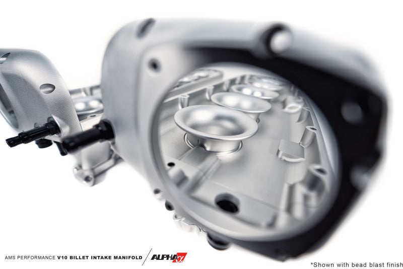 AMS Performance V10 Audi R8 / Lamborghini Huracan / Performante Billet Intake Manifold - CLR Anodize-thumbmail-3