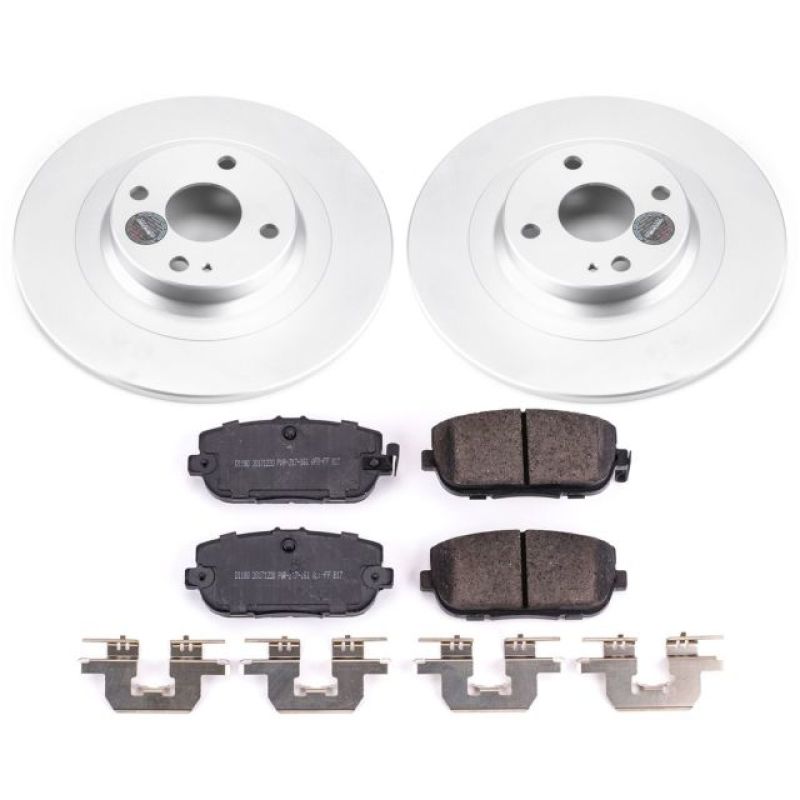 Power Stop 17-19 Fiat 124 Spider Rear Z17 Evolution Geomet Coated Brake Kit-thumbmail-1