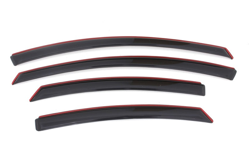 AVS 11-14 Hyundai Sonata Ventvisor In-Channel Front & Rear Window Deflectors 4pc - Smoke-thumbmail-14