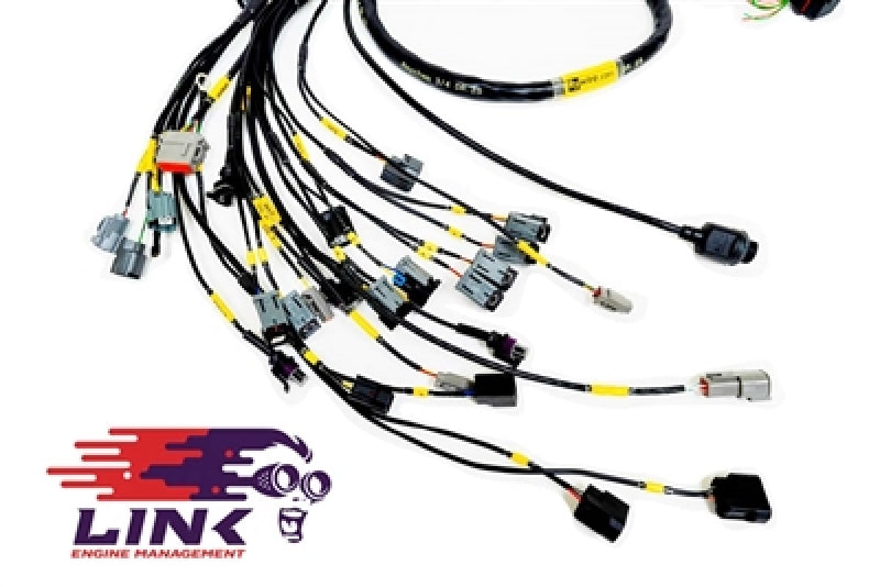 Rywire Honda K-Series (w/Link G4 ECU) Engine Harness w/OBD2 Alt/EV14 Inj/AEM IAT & MAP (Adapter Req)-thumbmail-1