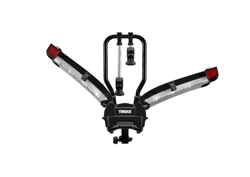 Thule EasyFold XT 2 - Fully Foldable Platform Hitch Bike Rack (Up to 2 Bikes) - Black/Silver-thumbmail-11