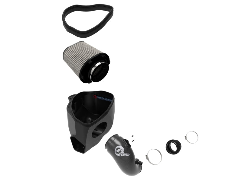 aFe 20-21 BMW Z4 M40i (G29) L6-3L (t) B58 Track Series Carbon Fiber Intake System w/Pro DRY S Filter-thumbmail-3