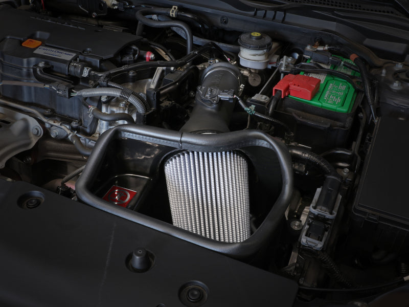 aFe Takeda Intakes Stage-2 CAIS w/ Pro Dry S Media 16-18 Honda Civic 2.0L (blk)-thumbmail-2