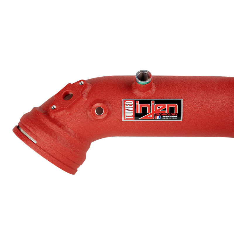 16-20 BMW L6-3.0L/ Turbo/ Twin Turbo/L4-2.0L/ L6-2.5L Wrinkle Red Turbo SES Intercooler Pipes-thumbmail-2