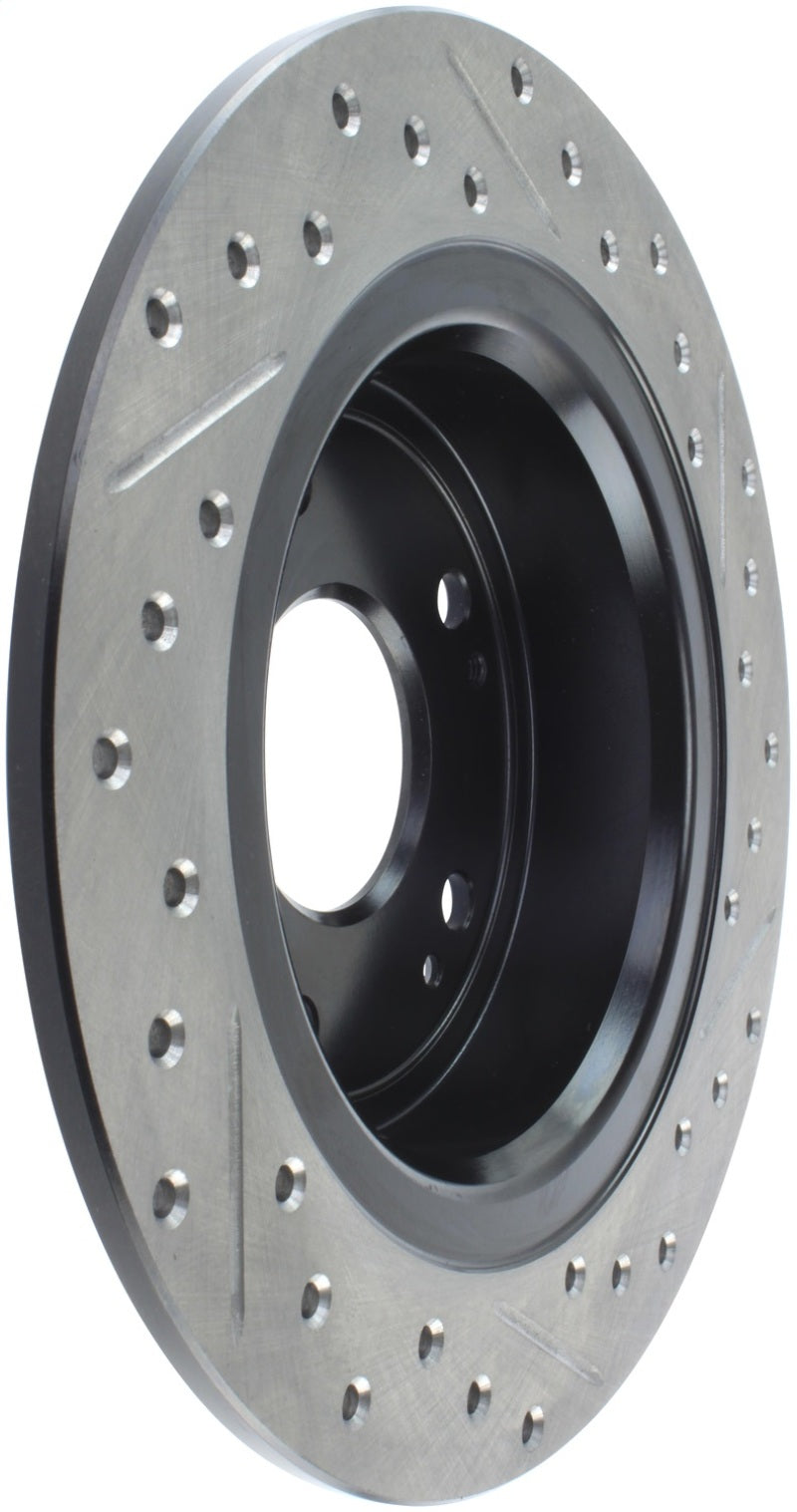 StopTech 09-10 Acura TSX / 08-10 Honda Accord Coupe/05-10 Sedan Right Rear Slotted & Drilled Rotor-thumbmail-5