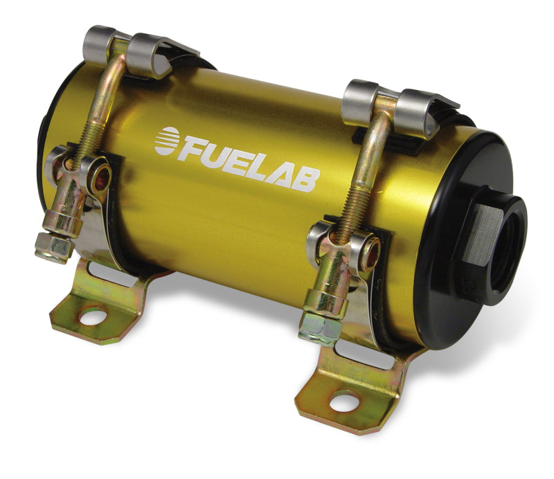 Fuelab Prodigy High Pressure EFI In-Line Fuel Pump - 1500 HP - Gold-thumbmail-1