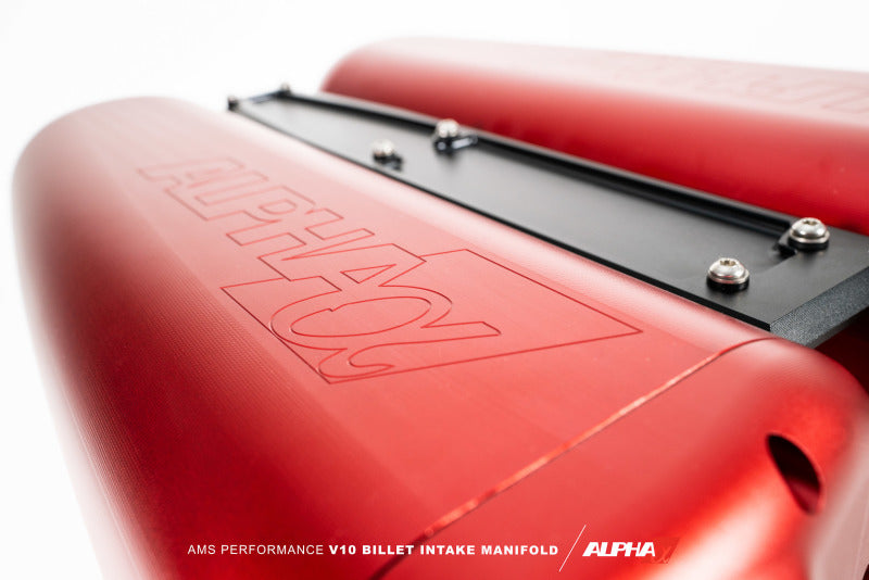 AMS Performance V10 Audi R8 / Lamborghini Huracan / Performante Billet Intake Manifold - CLR Anodize-thumbmail-4