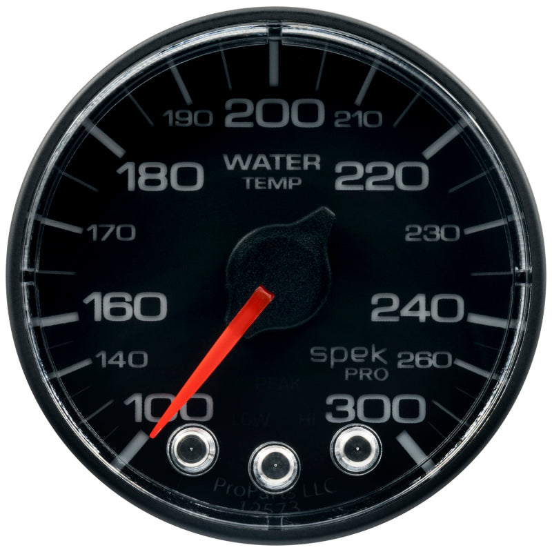 Autometer Spek-Pro 52.4mm 100-300 Deg F Digital Stepper Motor Water Temp Gauge-thumbmail-2