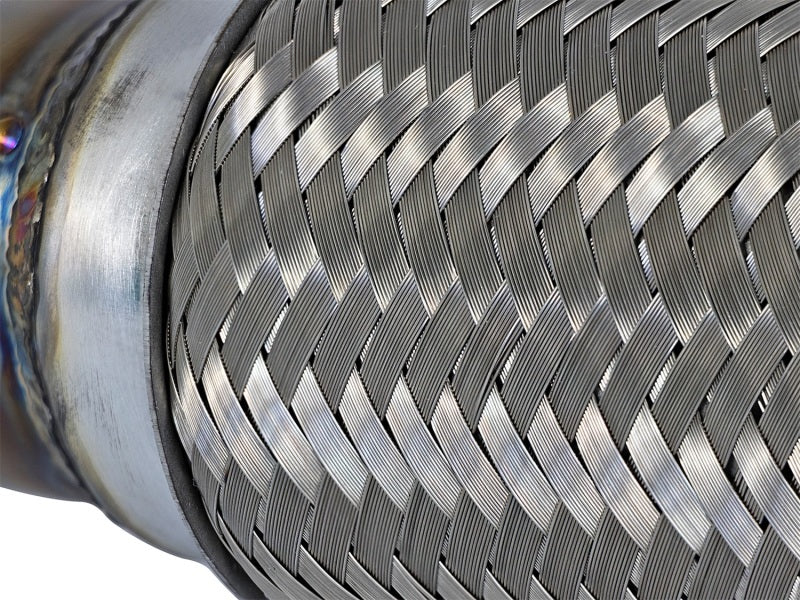aFe Power Elite Twisted Steel 16-17 Honda Civic I4-1.5L (t) 2.5in Rear Down-Pipe Mid-Pipe-thumbmail-3