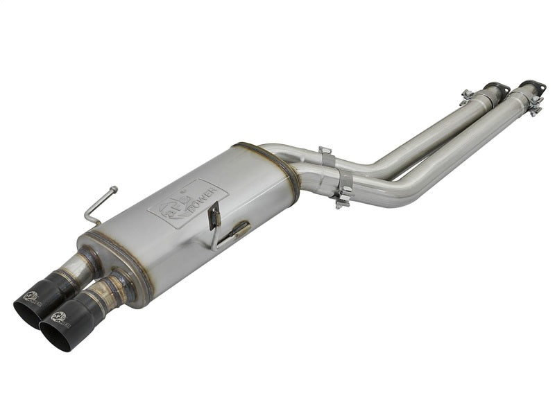aFe MACHForce XP Exhausts 2.5in SS Cat-Back w/ Black Tips 96-99 BMW M3 L6 3.2L-thumbmail-1