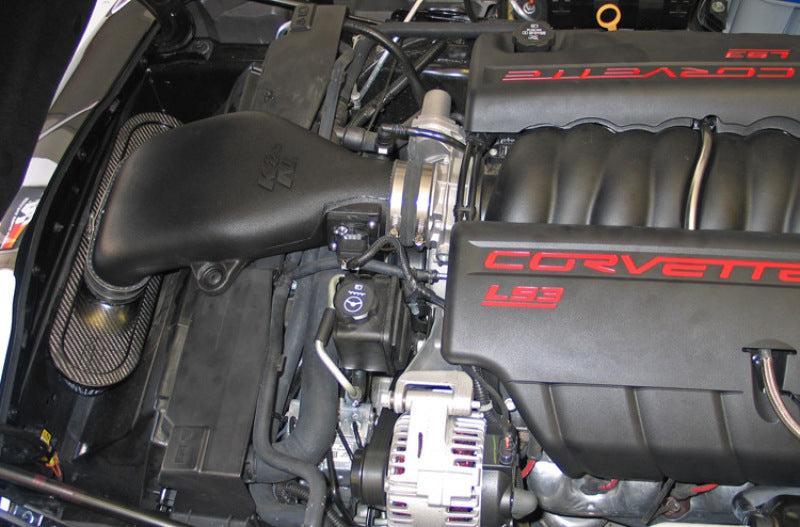 K&N 08-09 Chevy Corvette 6.2L V8 Aircharger Performance Intake-thumbmail-4