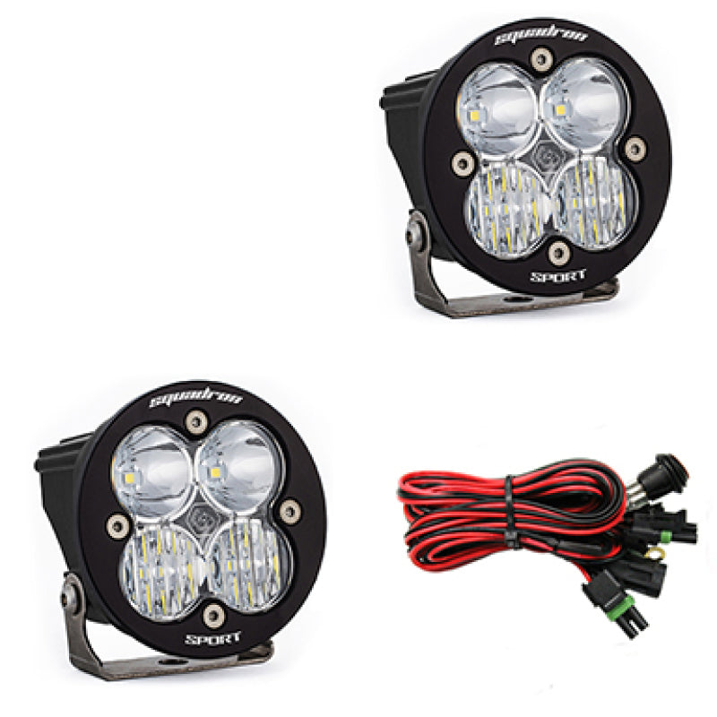 Baja Designs Squadron R Sport Driving/Combo Pair LED Light Pods - Clear-thumbmail-1