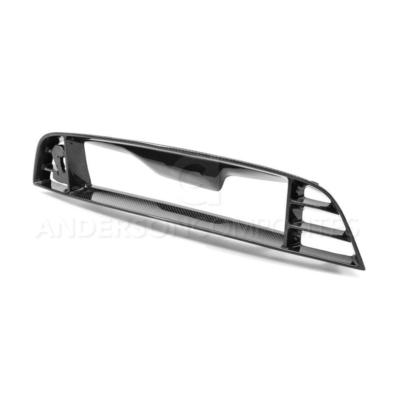 Anderson Composites 10-14 Ford Mustang/Shelby GT500 Front Upper Grille (w/ Spot for Cobra Emblem)-thumbmail-1