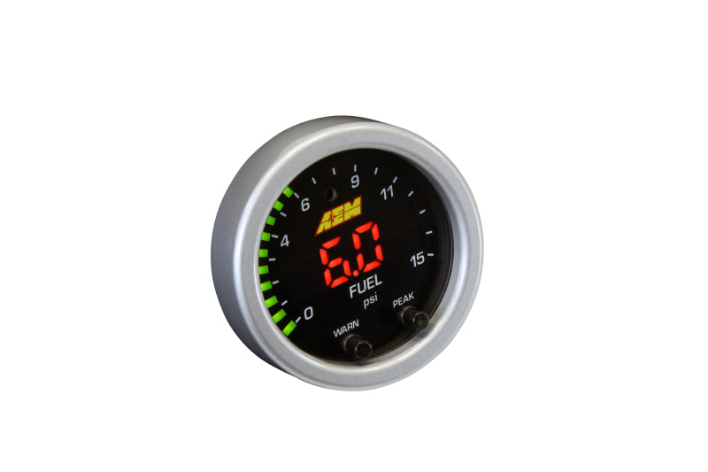 AEM X-Series Pressure 0-15psi Gauge Kit-thumbmail-4