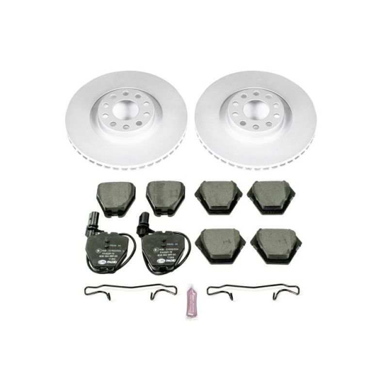 Power Stop 00-04 Audi A6 Quattro Front Euro-Stop Brake Kit-thumbmail-1