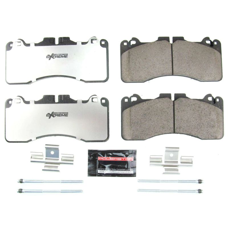Power Stop 16-18 Lexus GS F Front Z26 Extreme Street Brake Pads w/Hardware-thumbmail-1