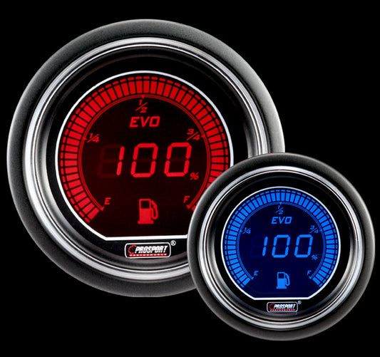 Prosport 2-1/16" Evo Electrical Fuel Level Gauge