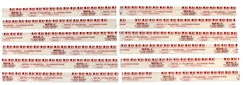 Clevite Plastigage Red Plastigage - 12 Pack-thumbmail-2