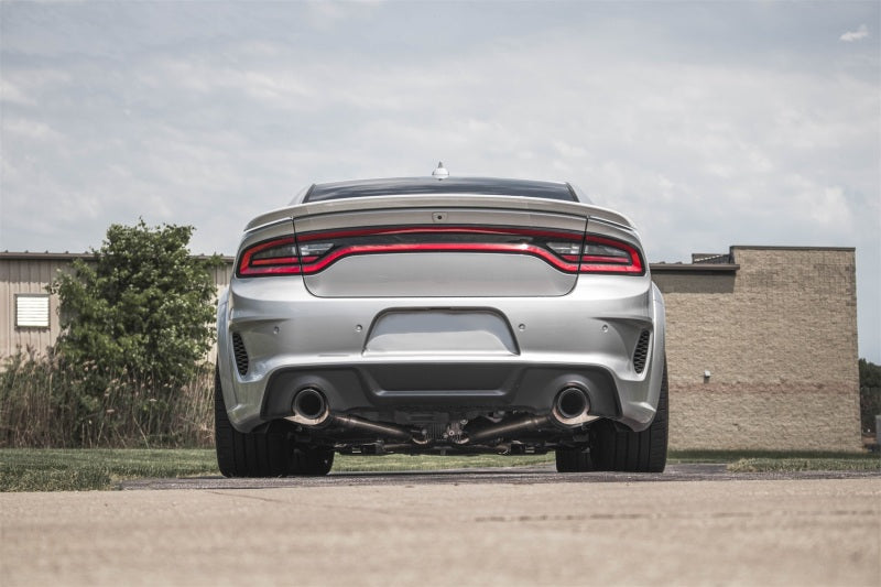 Corsa 15-21 Charger SRT/Hellcat/Redeye 2.75in Valved Catback DRE w/ Single 4.5in Blk PVD Tips-thumbmail-2