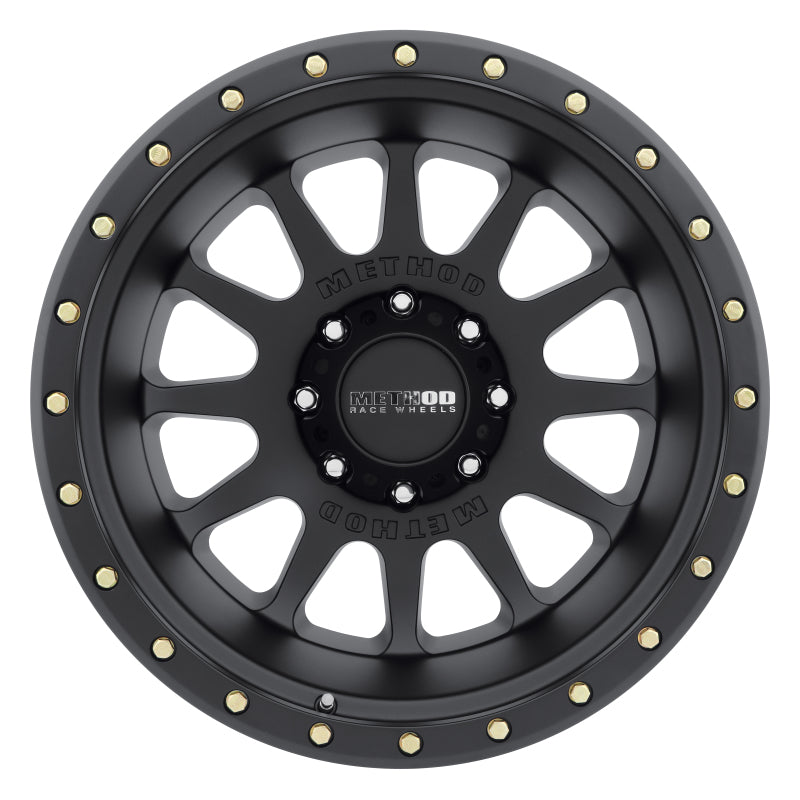 Method MR605 NV 20x10 -24mm Offset 8x6.5 121.3mm CB Matte Black Wheel-thumbmail-2