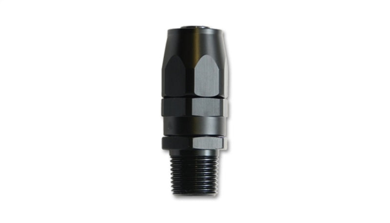 Vibrant -12AN Male NPT Straight Hose End Fitting - 1/2 NPT-thumbmail-1