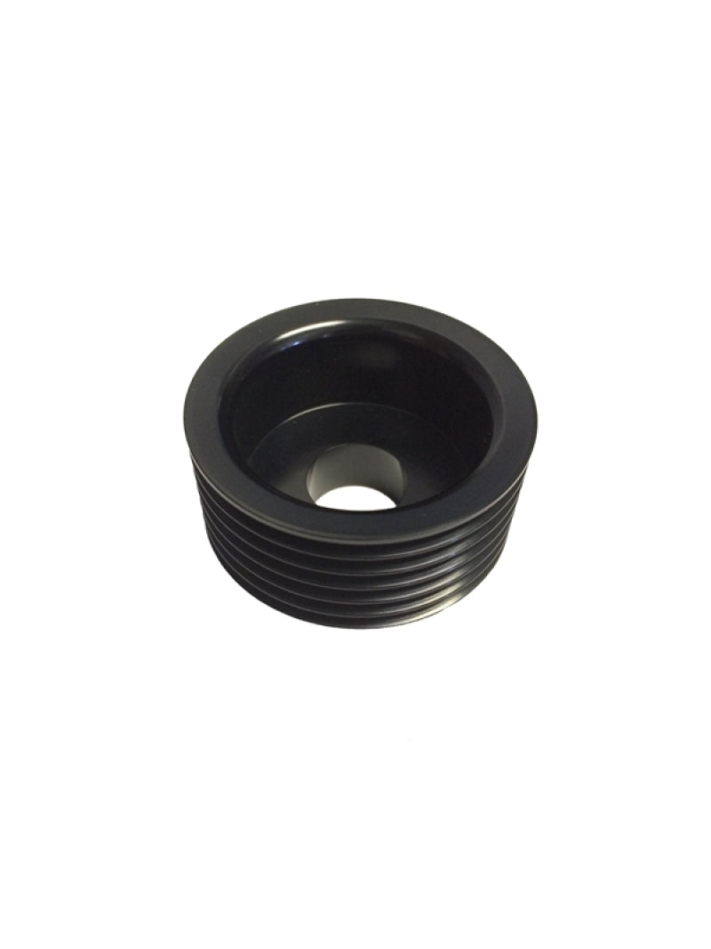 Torque Solution Lightweight Alternator Pulley (Black): Hyundai Genesis Coupe 3.8 2010+-thumbmail-1