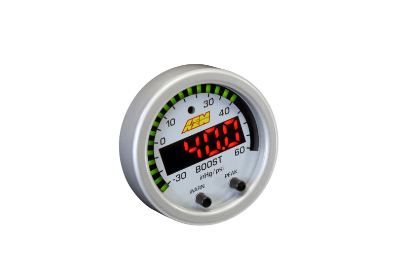 AEM X-Series Boost Pressure -30inHg 60psi Gauge Kit-thumbmail-4
