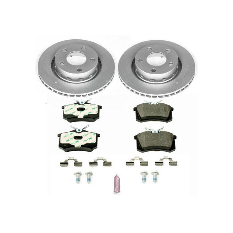 Power Stop 02-04 Audi S6 Rear Euro-Stop Brake Kit-thumbmail-1