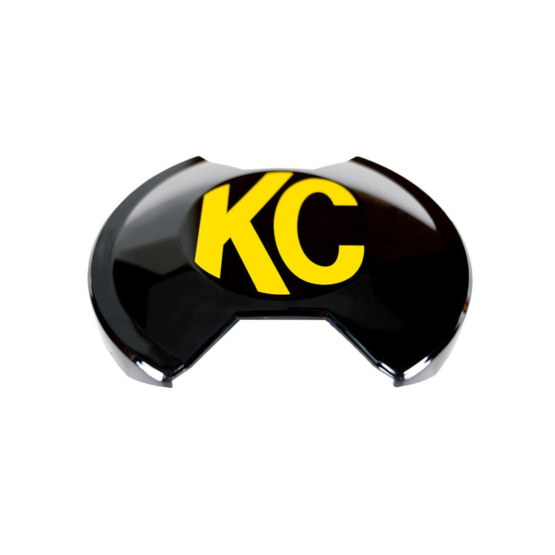 KC HiLiTES 6in. Light Shield / Hard Cover for SlimLite LED - Black-thumbmail-4