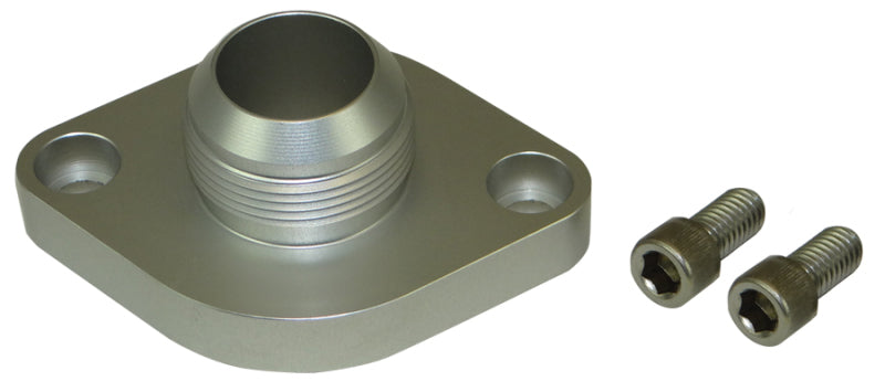 Moroso Chevrolet Big Block/Small Block Water Outlet Filler Neck -20An w/O-Ring - Aluminum-thumbmail-1