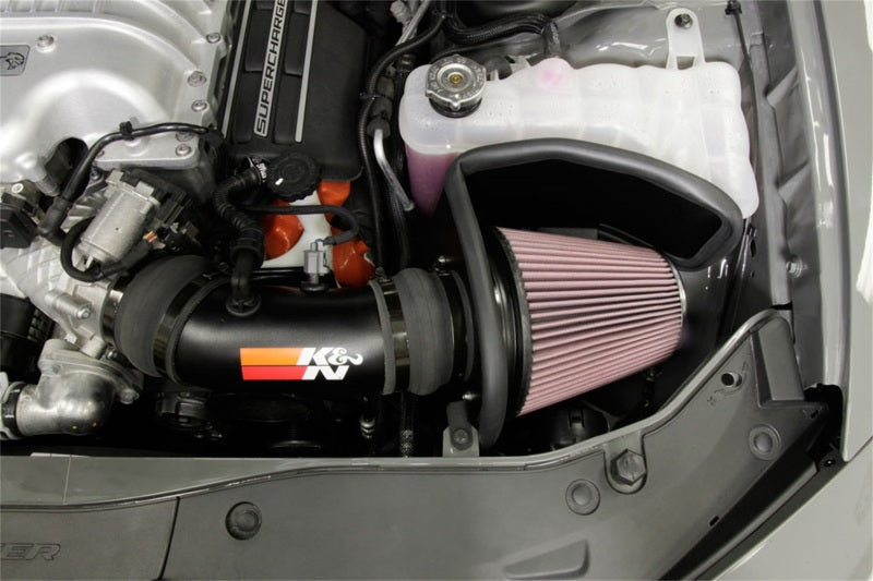 K&N 2017 Dodge Challenger Hellcat SC V8-6.2L F/l Typhoon Air Intake-thumbmail-3