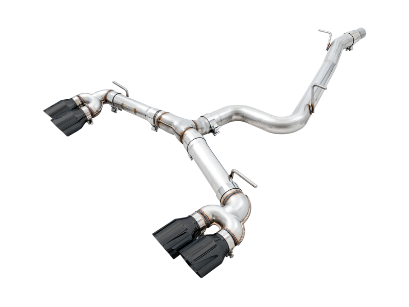 AWE Tuning MK7.5 Golf R Track Edition Exhaust w/Diamond Black Tips 102mm-thumbmail-1