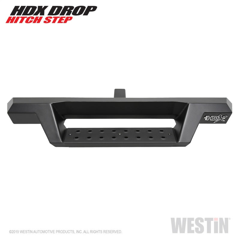 Westin HDX Drop Hitch Step 34in Step 2in Receiver - Textured Black-thumbmail-8