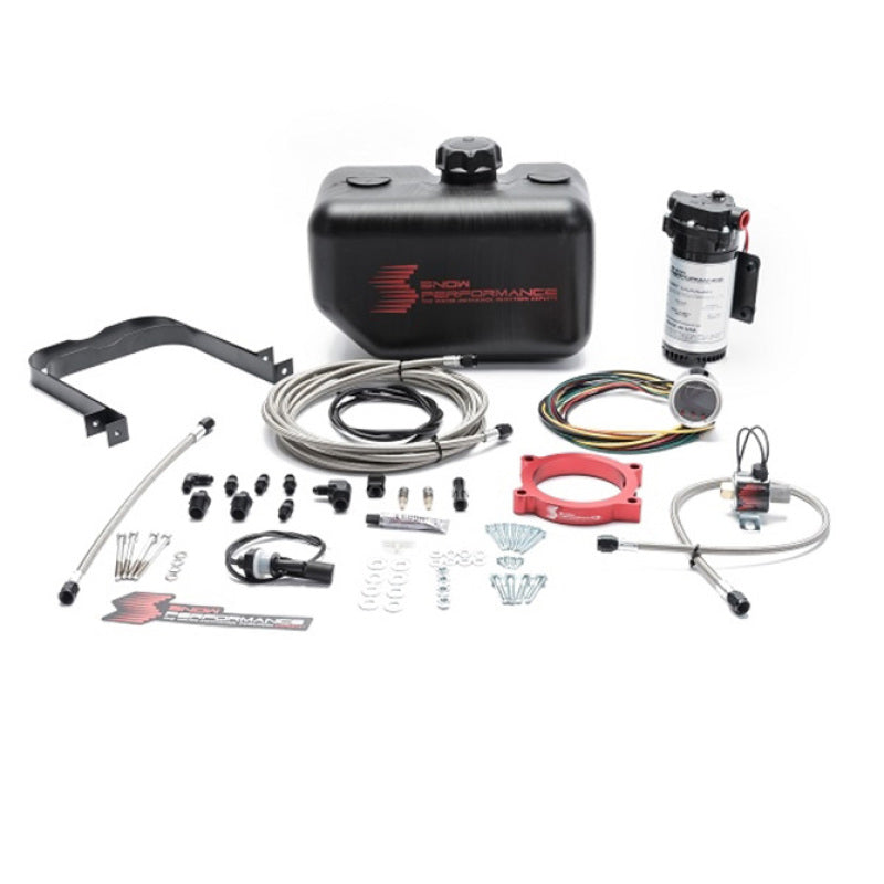 Snow Performance 16-17 Camaro Stg 2 Boost Cooler F/I Water Injection Kit (SS Braided Line & 4AN)-thumbmail-2