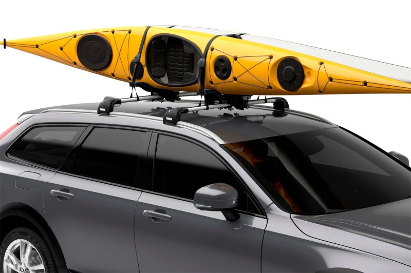 Thule Compass 4-in-1 Water Sport Roof Top Carrier (w/Integrated StrapCatch) - Black-thumbmail-5