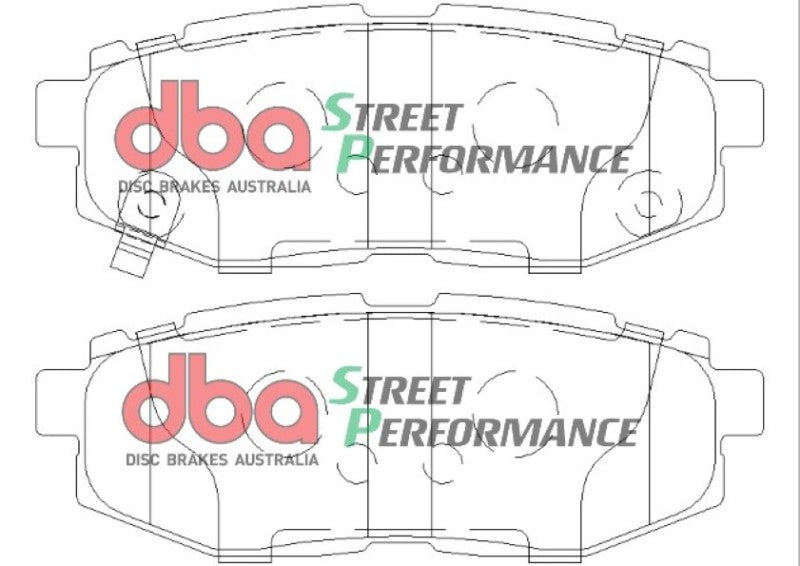 DBA 11+ Subaru Legacy GT SP500 Rear Brake Pads-thumbmail-4