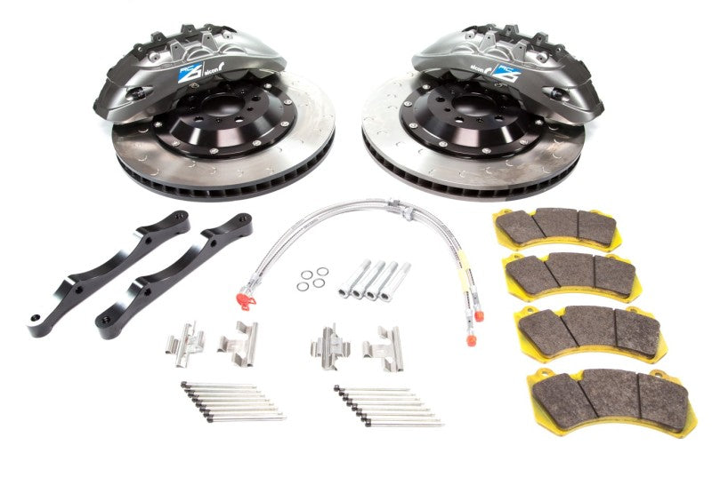 Alcon 2015+ BMW M3 F80 400x34mm Grey 6 Piston Front Brake Upgrade Kit-thumbmail-1