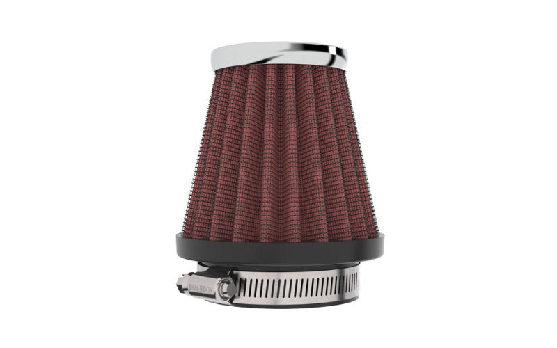 K&N Universal Chrome Filter 1 15/16 inch FLG / 3 inch Base / 2 inch Top / 3 inch Height-thumbmail-9