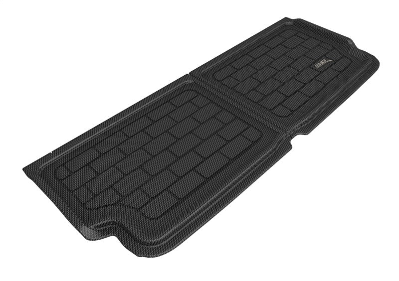 3D MAXpider 16-20 Tesla Model X Behind 3rd Row Kagu Cargo Liner - Black-thumbmail-1