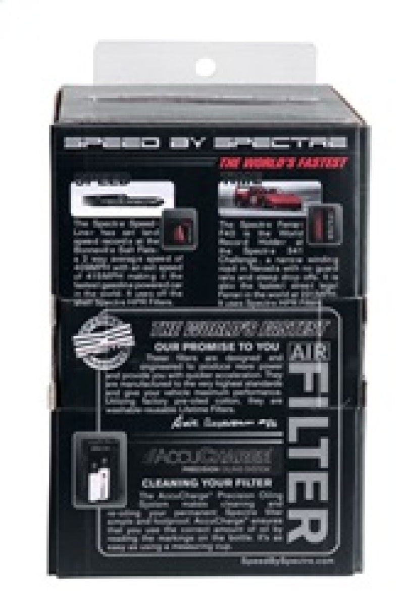 Spectre Adjustable Conical Air Filter 2-1/2in. Tall (Fits 3in. / 3-1/2in. / 4in. Tubes) - Red-thumbmail-4