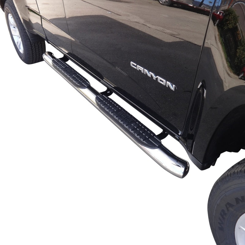 Westin 2015-2018 Chevrolet/GMC Colorado/Canyon Extended Cab PRO TRAXX 4 Oval Nerf Step Bars - SS-thumbmail-3