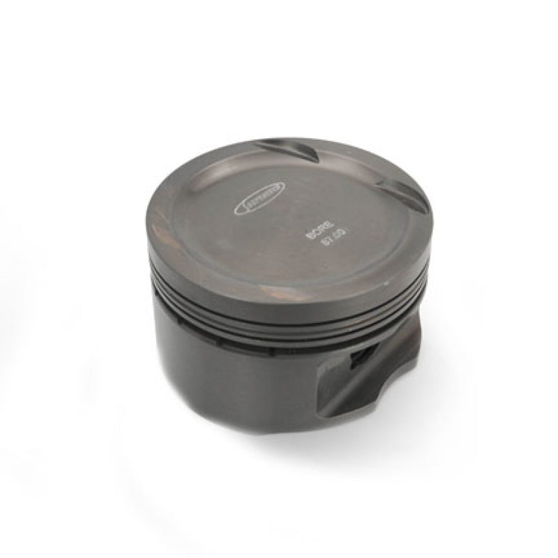 Supertech BMW E36 M3 S52/B32 3.2L 87mm Bore 31mm Comp Height -12cc Dish 11:1 CR Pistons - Set of 6-thumbmail-1