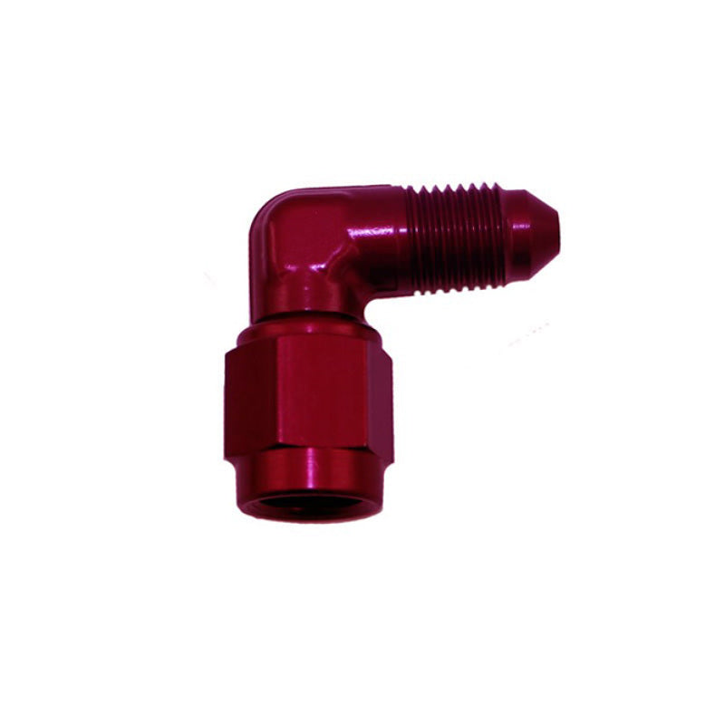 Nitrous Express 3AN Male x 90 -3 Female Swivel - Red-thumbmail-1
