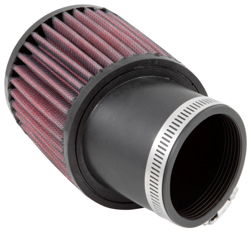 K&N Filter Universal Rubber Round Straight Filter 20 Deg Angled 2-7/16in Flange 3-3/4in OD 4in H-thumbmail-7