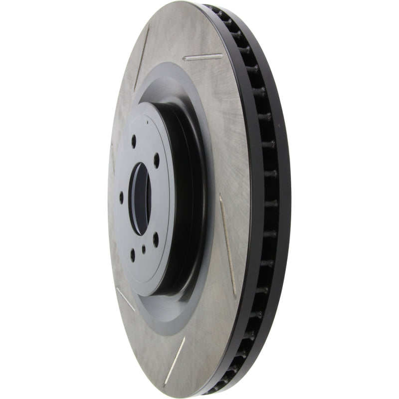 StopTech Power Slot Nissan 370z / Infiniti G37 SportStop Slotted Front Right Rotor-thumbmail-3