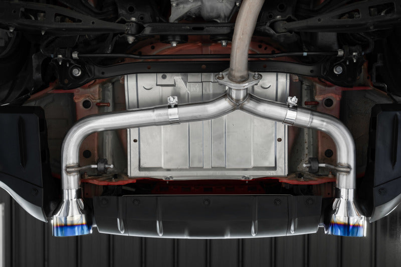 MBRP 2022 Subaru BRZ 2.4L/Toyota GR86 2.4L 2.5in Dual Split Rear Exit w/5in OD CF Tips - T304-thumbmail-2